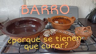 OTRAS FORMAS DE CURAR CAZUELAS DE BARRO [upl. by Botzow930]