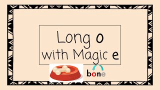 Long O with Magic E  4 Minute Phonics [upl. by Nahshun]