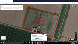 Measuring your Property Field using Google Maps [upl. by Artenahs605]