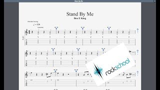 Stand By Me Rockschool Guitar Debut Grade [upl. by Agarhs]