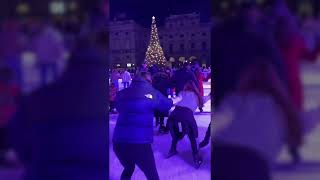 Somerset House  Ice Skating 2023 [upl. by Sirtaeb172]