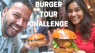 🍔 BURGER TOUR CHALLENGE  je teste le TOP des Burgers de Paris VLOG 1051 [upl. by Sukul]