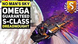 No Mans Sky OMEGA  How To Get The NEW SCLASS Dreadnought Fast amp Easy NMS Update 45 Tips [upl. by Enyallij612]