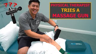 Do Massage Guns Really Help  Physical Therapist Reviews Achedaway Massage Gun [upl. by Patty]