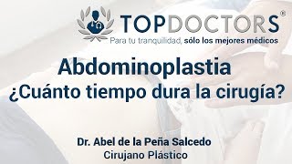 Abdominoplastia ¿Cuánto tiempo dura la cirugía [upl. by Einwahr670]