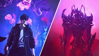 SUNG JINWOO VS ANT KING BERU FULL FIGHT  COMPLETE CUTSCENE  SOLO LEVELING ARISE  HD [upl. by Lipps]