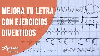 ✍️🔝 10 Ejercicios Originales para Mejorar la Caligrafía [upl. by Eitirahc]