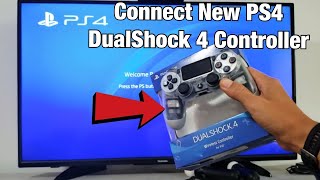 How to Connect New PS4 DualShock 4 Controller [upl. by Axe367]