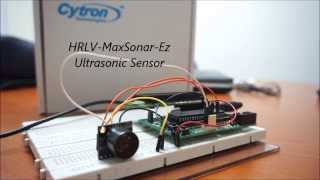 Ultrasonic Sensor Comparison HCSR04 vs LVMaxSonarEZ vs HRLVMaxSonarEZ [upl. by Petracca]