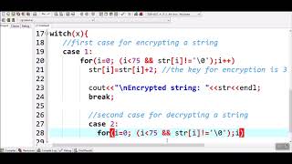 How to encrypt and decrypt the string in C [upl. by Olivero]