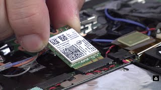 ThinkPad X240 X250  WLAN Card Replacement [upl. by Noirad]