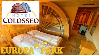 Europa Park Hotel Colosseo amp Room Tour  Italian Themed Hotel [upl. by Wadell613]