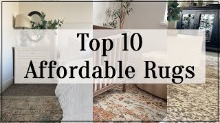 Top 10 Affordable Area Rugs [upl. by Melloney632]