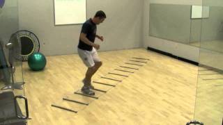 Agility Ladder Drills  Lateral Shuffle [upl. by Aihtniroc728]