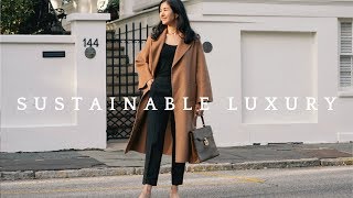 The Curated Camel Coat Review  Sustainable Slow Fashion Luxury [upl. by Nahta]