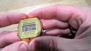 Casio 3298 how to set date and time [upl. by Lah]