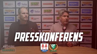 Presskonferens Timrå IK  Färjestad BK [upl. by Veno]