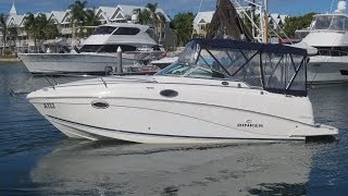 Rinker 250 Fiesta Vee for sale Action Boating Boat dealer Gold Coast [upl. by Omer]