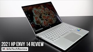 2021 HP Envy 14 Review [upl. by Trebleht854]