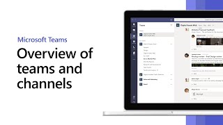 How to use teams and channels in Microsoft Teams [upl. by Nollahp]