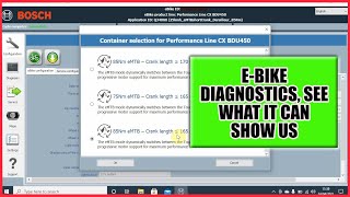 Bosch Diagnostic walkthrough on an Orbea Wild Ebike [upl. by Eltotsira]