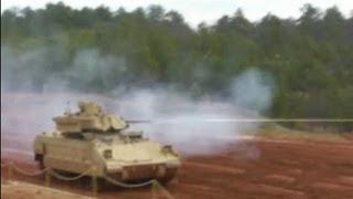 Rapid Fire 25mm Bradley American Firepower [upl. by Wolff]