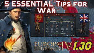 5 Essential Tips for War in EU4 130 [upl. by Carolee]