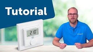 Tutorial Wandthermostat hinzufügen  Homematic IP [upl. by Attenborough]