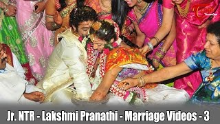 Jr NTR  Lakshmi Pranathi  Marriage Videos  03 [upl. by Enomar]