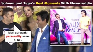 Salman Khans Reaction on Nawazuddin Siddiqui Chaddi Dialogue in One Breath Dance With Tiger Shroff [upl. by Dulcia]