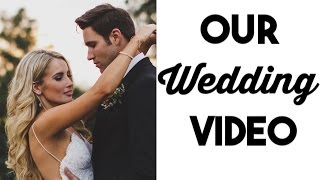 OUR WEDDING VIDEO  Incredibly BEAUTIFUL California Wedding [upl. by Shult]