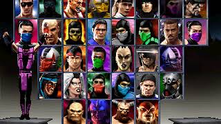 PSX Longplay 017 Mortal Kombat Trilogy [upl. by Ardnasyl]