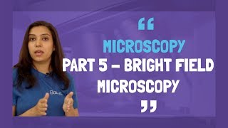 Microscopy Part 5 Bright Field Microscopy Basics  Principle and Working  In Hindi [upl. by Polard]