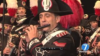 Piccolo solo quotThe Stars and Stripes Foreverquot Italian Carabinieri band  HD [upl. by Crystal]