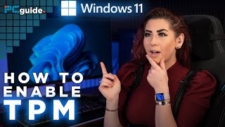 Windows 11 How To Enable TPM 20 In BIOS [upl. by Sherlock]