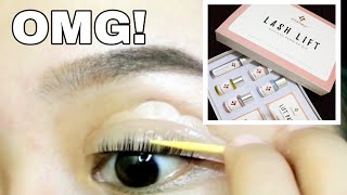 ICONSIGN LASH LIFT UPGRADED VERSION  DIY Lash Lift Tutorial [upl. by Ahsert]