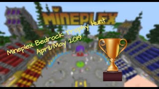 Works for Christmas 2019 Mineplex Bedrock Trophy Hunt AprilMay 2019  All Trophies location [upl. by Aiet]