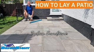 How to lay a patio [upl. by Coucher]