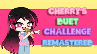 CherrysDuetChallengeRemastered  Duet challenge  FNF  Gacha club [upl. by Fiora234]