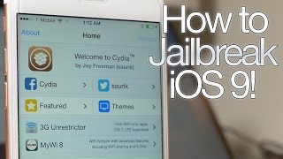 How to jailbreak iOS 9 with Pangu [upl. by Enelyaj334]