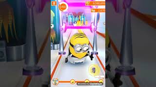 Despicable Me Minion Rush Chinese Version Purple Minion Saying Banana Part 3 [upl. by Ardnuahsal]