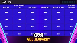 GDQ Jeopardy  Awesome Games Done Quick 2025 Panels [upl. by Acinorahs65]