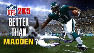 Is NFL 2K5 the Best American Football Game [upl. by Sloatman]