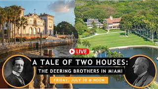 The Deering Brothers in Miami  LIVE with Vizcaya  the Deering Estate [upl. by Ardua]