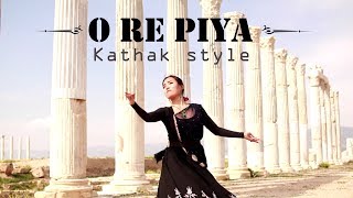 O Re Piya from Aaja Nachle kathak style indian dance [upl. by Ateiluj]