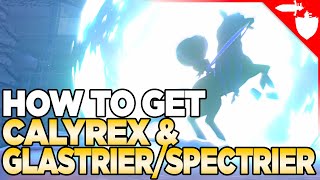 How to Get Calyrex amp GlastrierSpectrier Walkthrough  Pokemon Sword amp Shield DLC Crown Tundra [upl. by Milman]