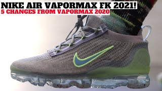 Nike Air VaporMax 2021 FlyKnit Review 5 Changes from VaporMax 2020 [upl. by Yneffit767]