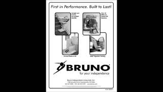 Bruno Elan SRE 3000 Stair Lift INSTALLATION MANUAL as a Movie [upl. by Atterehs309]