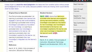 How to Recognize Plagiarism Tutorials and Tests [upl. by Aneela97]