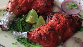 Chicken Tandoori Recipe  Restaurant Style Homemade Chicken Tandoori  Easy Chicken Recipes [upl. by Tammany]